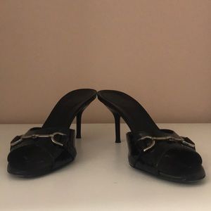Gucci black mules